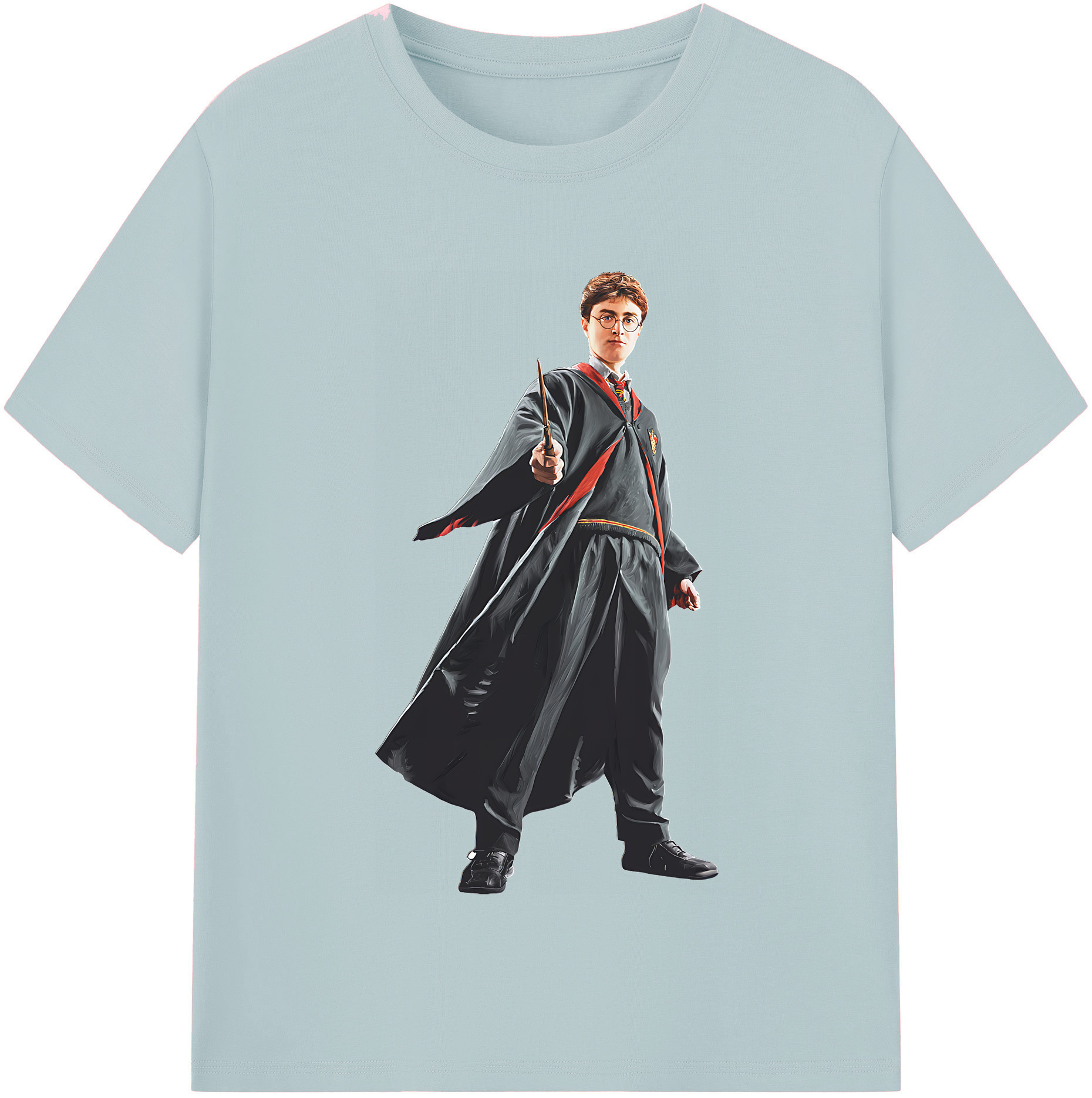 （画像用） Harry Potter ハリー・ポッターシリーズ 綿100％半袖Tシャツ（フロントプリント）